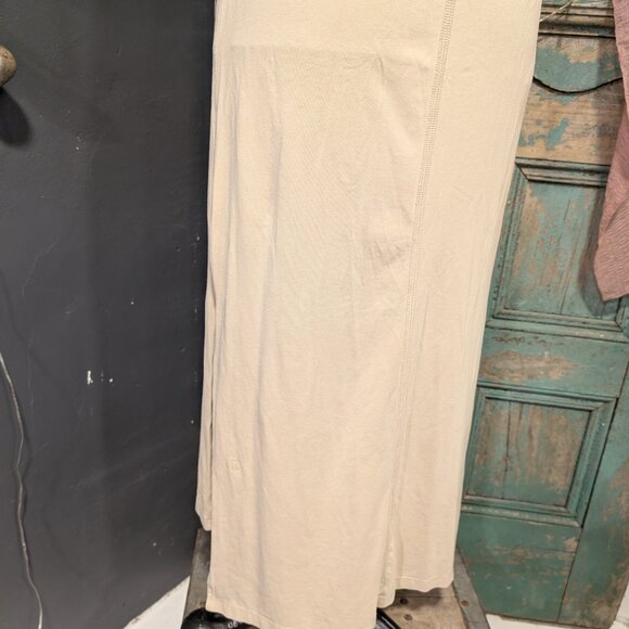 Size 4 Lululemon Beige All Yours Tank Maxi Dress - Picture 5 of 6